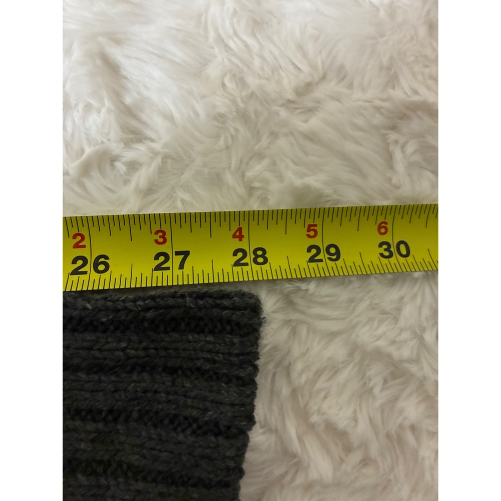 Eddie Bauer Mens Gray Fair Isle Merino Wool Blend Crewneck Sweater Size M - Picture 5 of 10